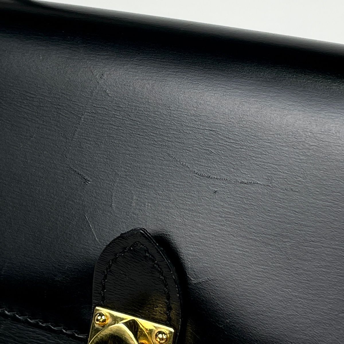 Loewe Anagram Handbag 2-Way Leather Black — view 4