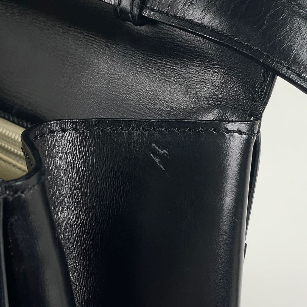 Loewe Anagram Handbag 2-Way Leather Black — view 8