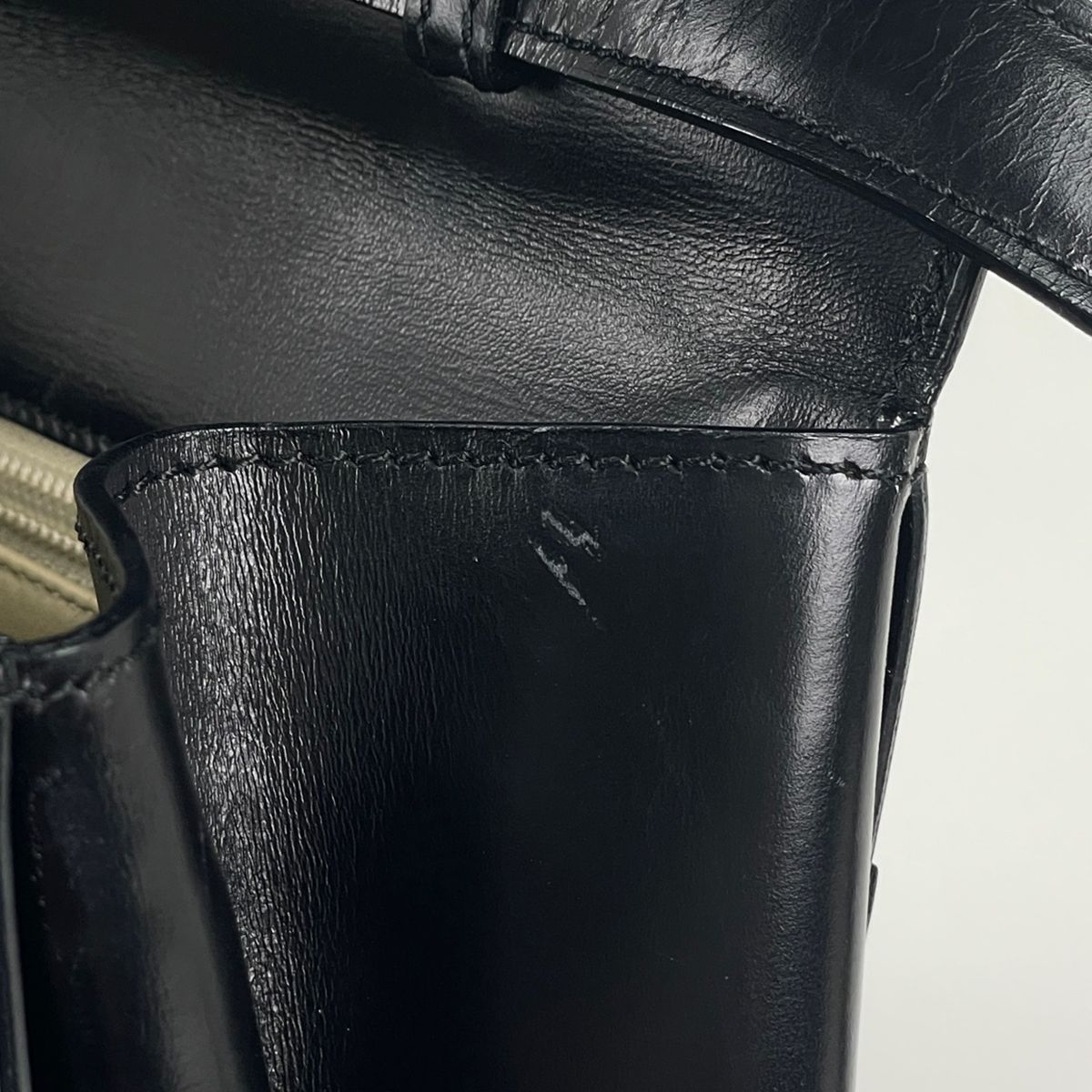 Loewe Anagram Handbag 2-Way Leather Black — view 8