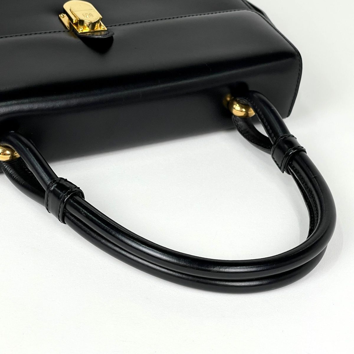 Loewe Anagram Handbag 2-Way Leather Black — view 6