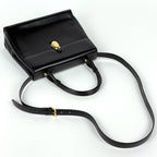 Loewe Anagram Handbag 2-Way Leather Black — view 7