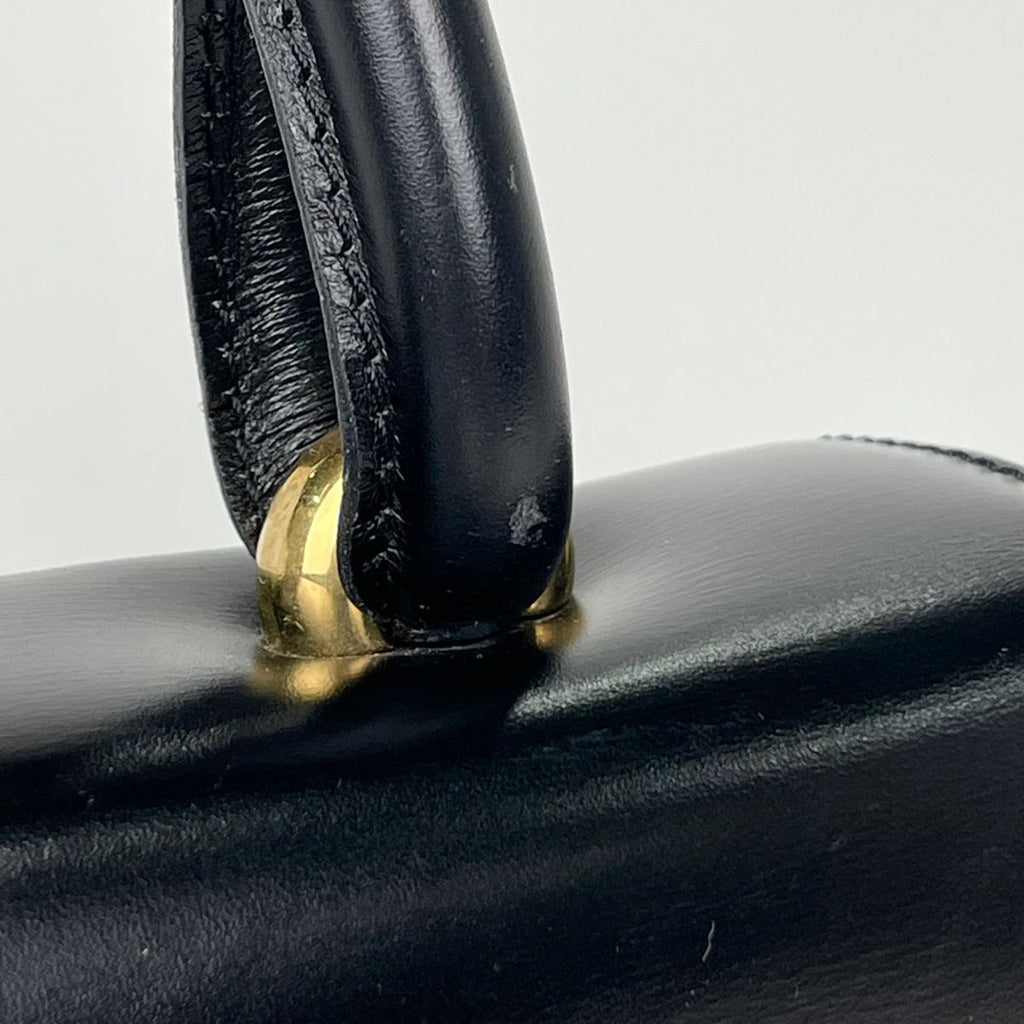 Loewe Anagram Handbag 2-Way Leather Black — view 5