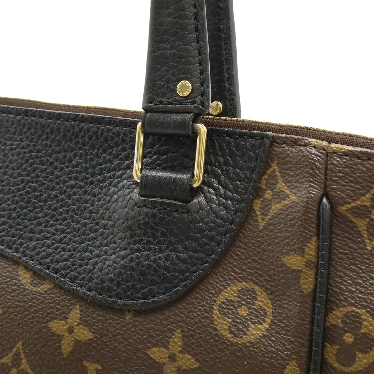 Louis Vuitton Monogram Estrella Tote Shoulder Bag Leather Noir Black — view 7