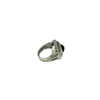 Tiffany & Co Vintage Onyx Ring 925 Sterling Silver Gold — view 5