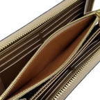 Louis Vuitton Wallet Monogram Vernis Zippy Rose Gold Leather Cowhide — view 4