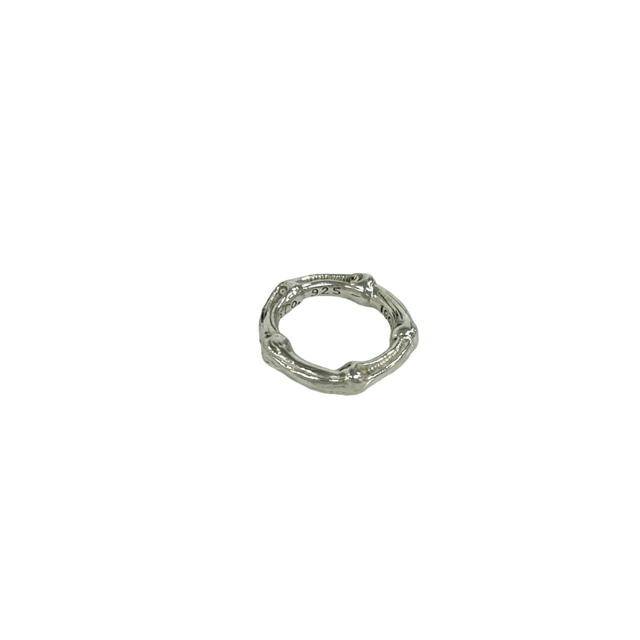 Tiffany & Co Vintage Bamboo Ring 925 Sterling Silver — view 4