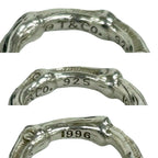 Tiffany & Co Vintage Bamboo Ring 925 Sterling Silver — view 3