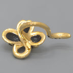 Louis Vuitton Bague Rheogram Ring M 9.5 Leopard Gold Black Color Metal Green — view 4