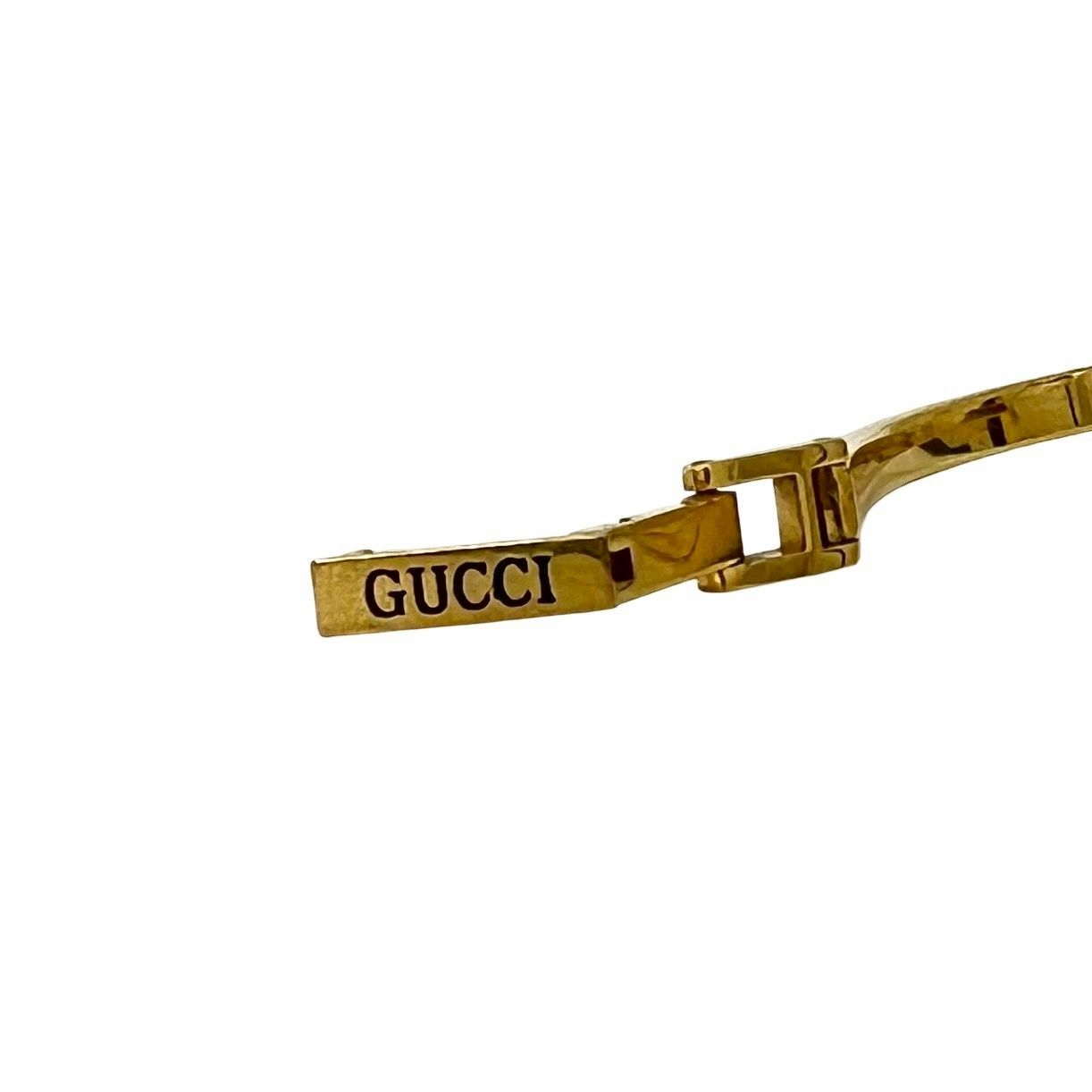 Gucci Vintage Change Bezel Sherry Line Quartz Wristwatch Gold Watch — view 4