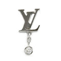 Louis Vuitton 18k White Gold Idylle Blossom Diamond Earrings Single