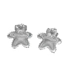 Tiffany & Co Star Fish Real Small Vintage 925 Sterling Silver Earrings — view 3
