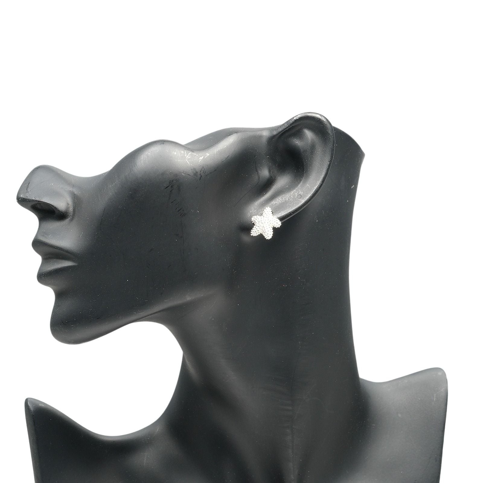 Tiffany & Co Star Fish Real Small Vintage 925 Sterling Silver Earrings — view 2