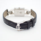 Gucci Quartz Watch Silver Color White Dial with 2 Leather Straps Pawn — view 3
