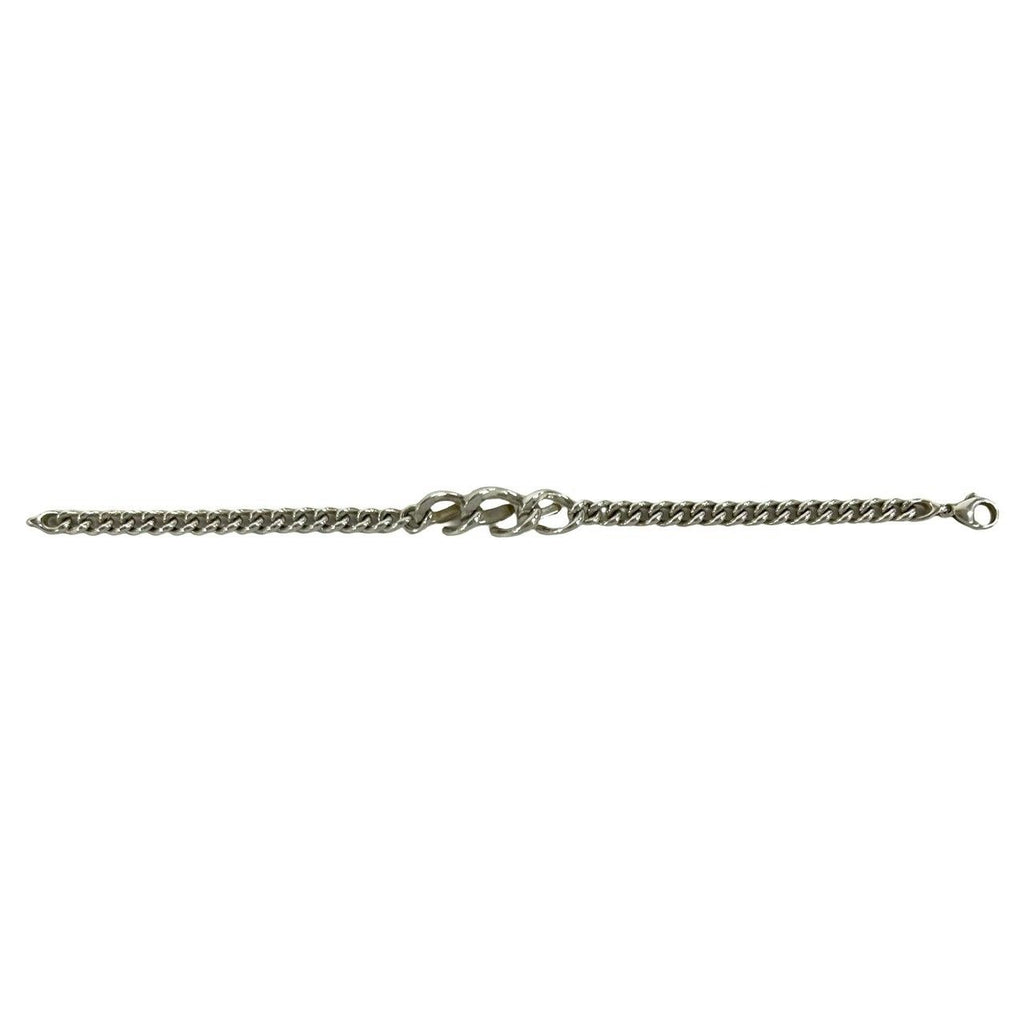 Tiffany & Co Forge Link Bracelet 925 Sterling Silver Chain Bangle — view 6