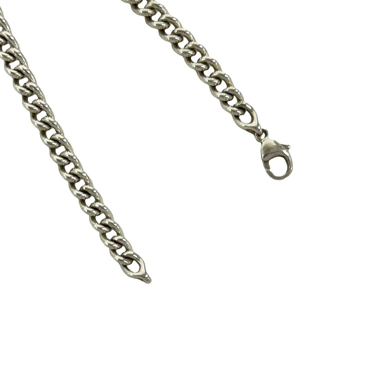 Tiffany & Co Forge Link Bracelet 925 Sterling Silver Chain Bangle — view 4