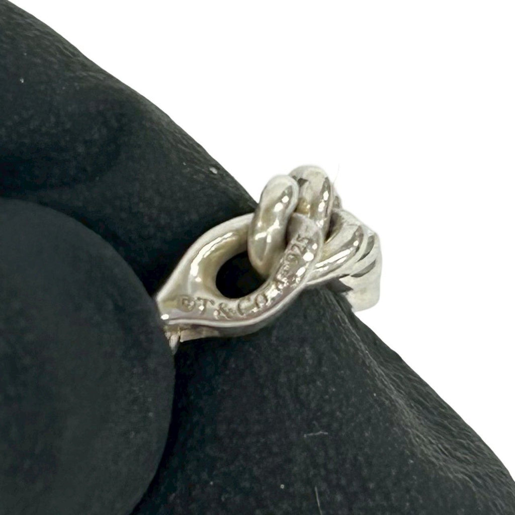 Tiffany & Co Forge Link Bracelet 925 Sterling Silver Chain Bangle — view 3