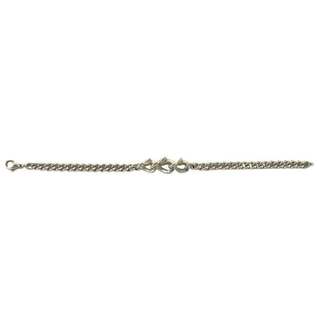 Tiffany & Co Forge Link Bracelet 925 Sterling Silver Chain Bangle — view 5