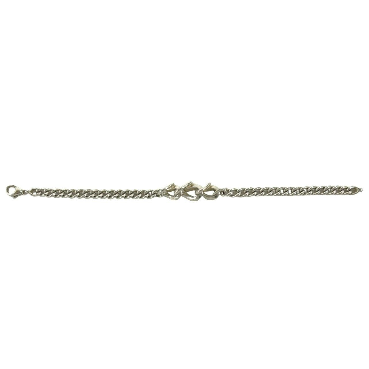 Tiffany & Co Forge Link Bracelet 925 Sterling Silver Chain Bangle — view 5