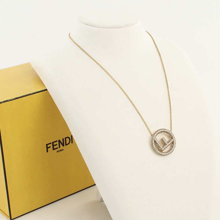 Fendi Is Necklace Metal