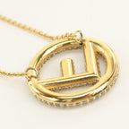 Fendi Is Necklace Metal — view 3