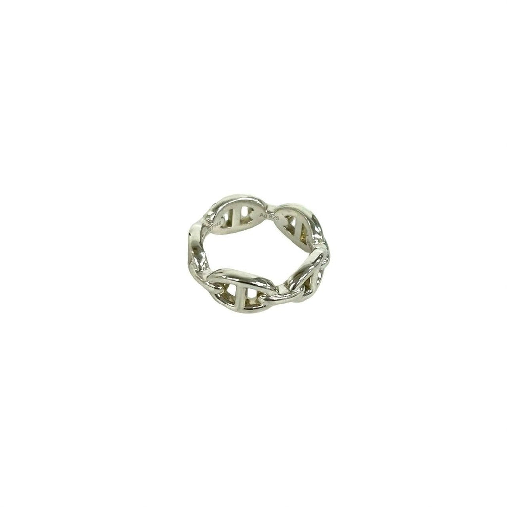 Hermes Enchainee Ring 925 Sterling Silver — view 5