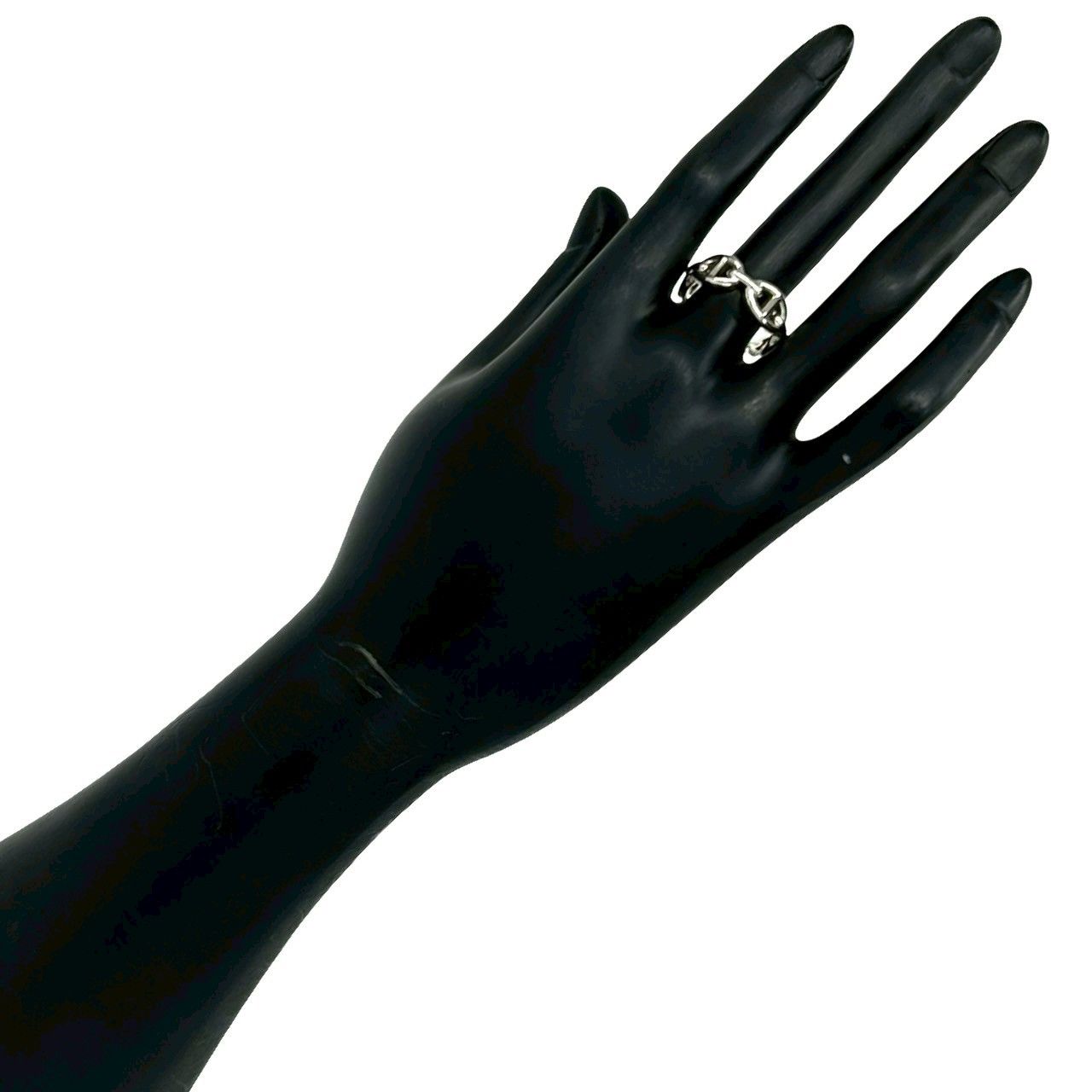 Hermes Enchainee Ring 925 Sterling Silver — view 2