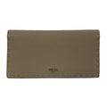Fendi Wallet Selleria Gray Leather