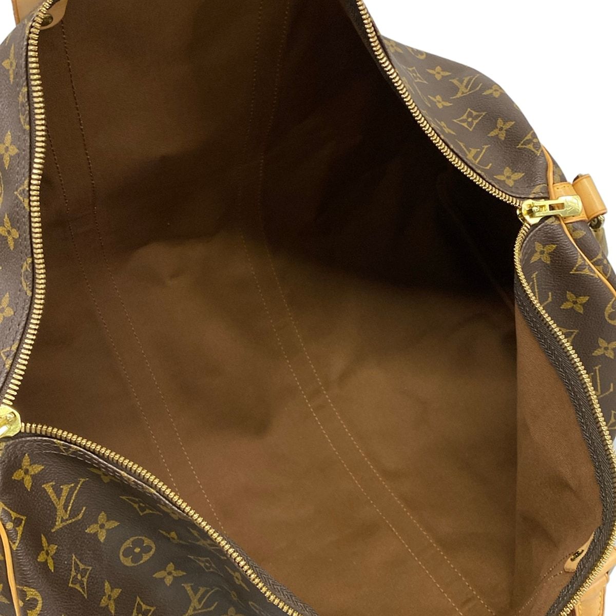 Louis Vuitton Boston Bag Monogram Keepall Bandouliere 55 — view 7