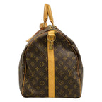 Louis Vuitton Boston Bag Monogram Keepall Bandouliere 55 — view 4