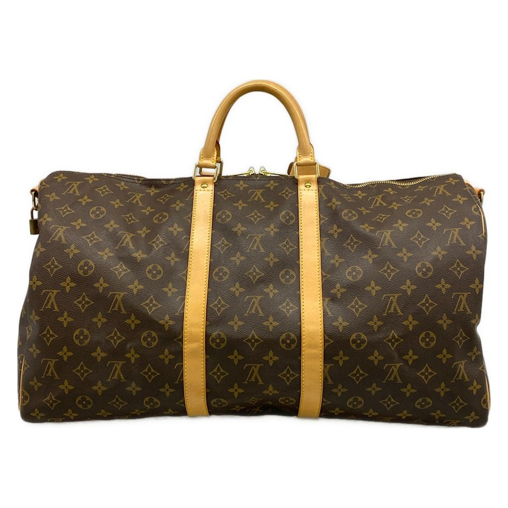 Louis Vuitton Boston Bag Monogram Keepall Bandouliere 55 — view 3