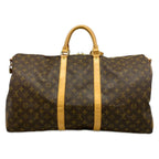 Louis Vuitton Boston Bag Monogram Keepall Bandouliere 55 — view 3
