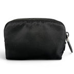 Prada Re-Nylon Triangle Logo Cosmetic Pouch Nylon Black — view 3