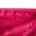 Hermes Sac Orange Agneau Milo Bag Charm Rose Mexico — view 8