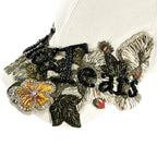 Dior Denim Tears Embroidery Canvas Hat Cap Ivory — view 7