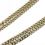 Chanel CC Logo Cube Necklace Choker Gold Recommended — view 7