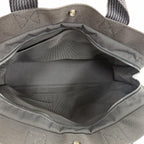 Hermes Her Line Silver Series Canvas Tote Gray — view 7