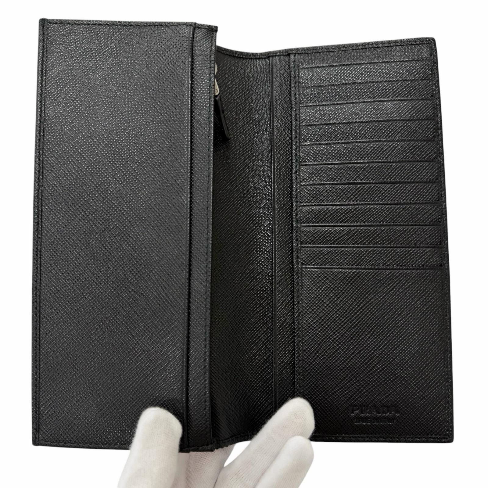 Prada Logo Wallet Black — view 3