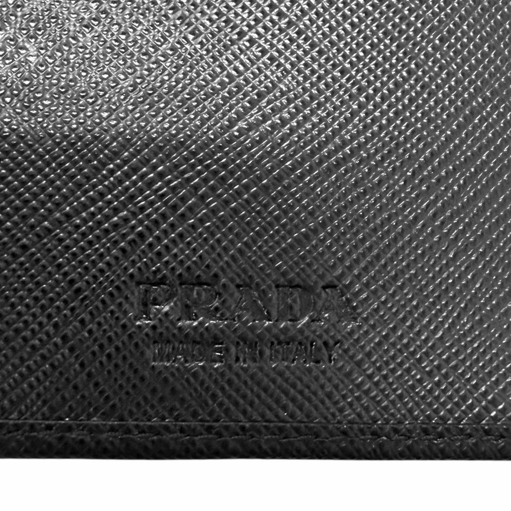 Prada Logo Wallet Black — view 7