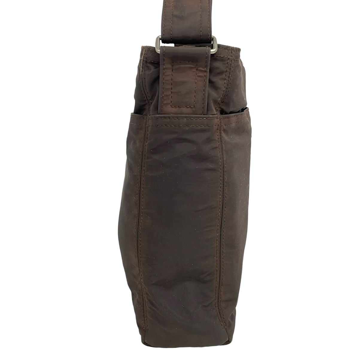 Hermes Shoulder Bag Acapulcobasas Brown Leather — view 2