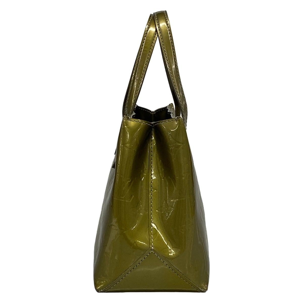 Louis Vuitton Tote Monogram Vernis Wilshire PM Greer Deco Leather — view 4
