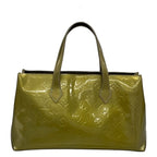 Louis Vuitton Tote Monogram Vernis Wilshire PM Greer Deco Leather — view 3