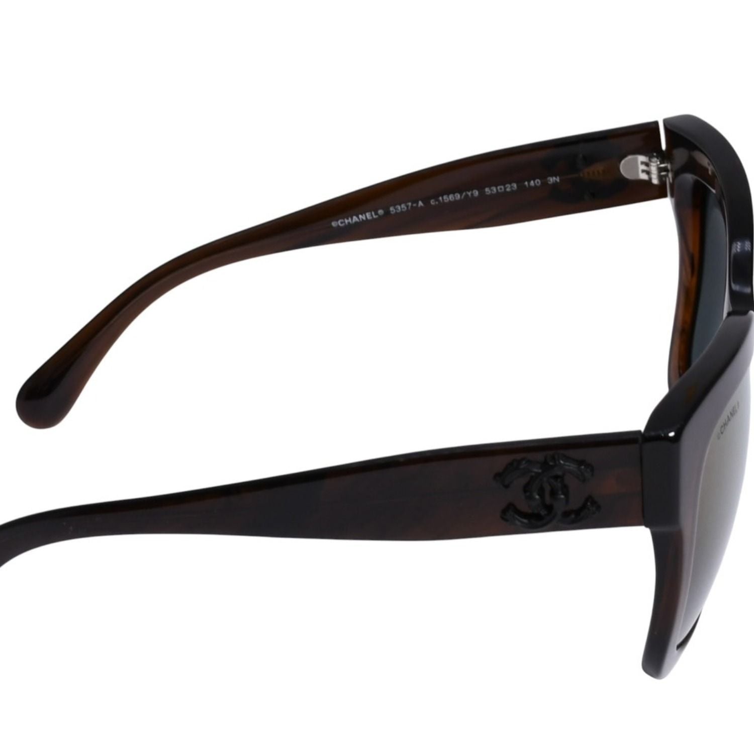 Chanel Sunglasses Eyewear Y9 CC Logo Brown — view 5