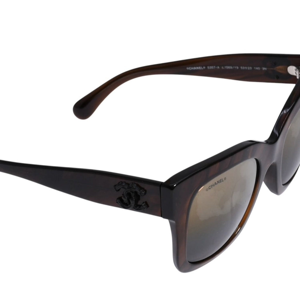 Chanel Sunglasses Eyewear Y9 CC Logo Brown — view 4