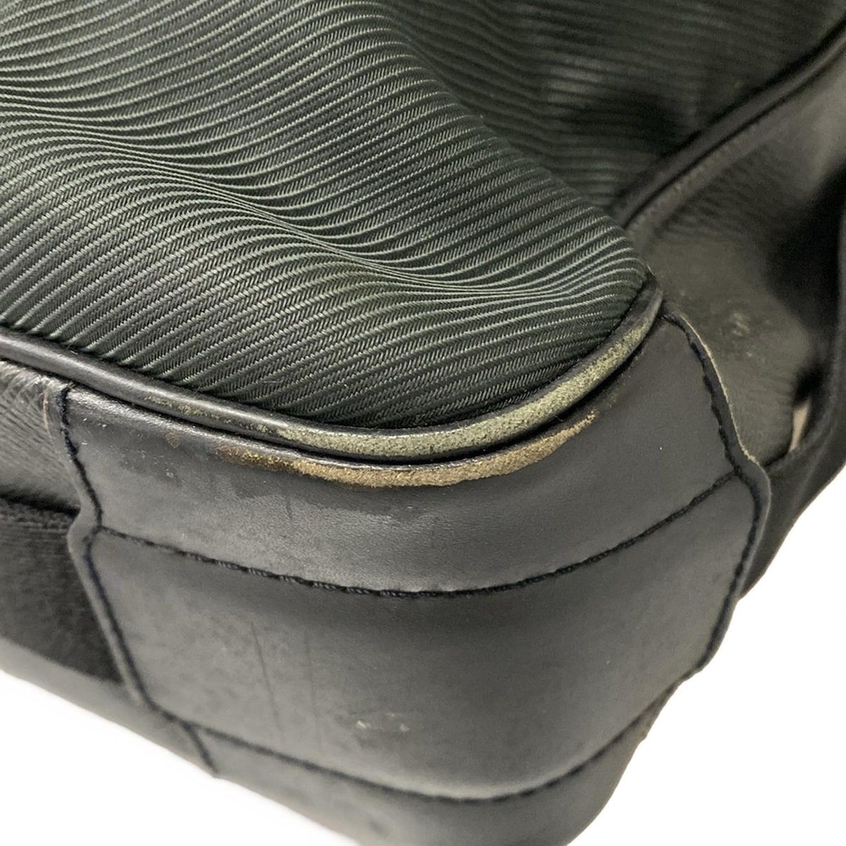Louis Vuitton Shoulder Bag Taiga Delsu Ardoise Leather — view 6