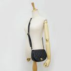 Chanel Quilted Chain Shoulder Black Gold Lambskin — view 9
