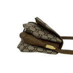 Gucci With Plus Logo All Over Pattern Leather Mini Shoulder Bag Pochette Brown — view 6