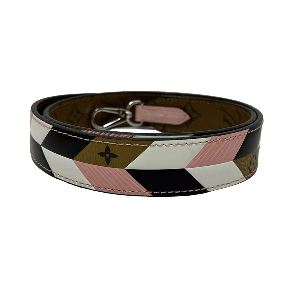 Louis Vuitton Shoulder Strap Monogram Reverse Leather Cowhide — view 2