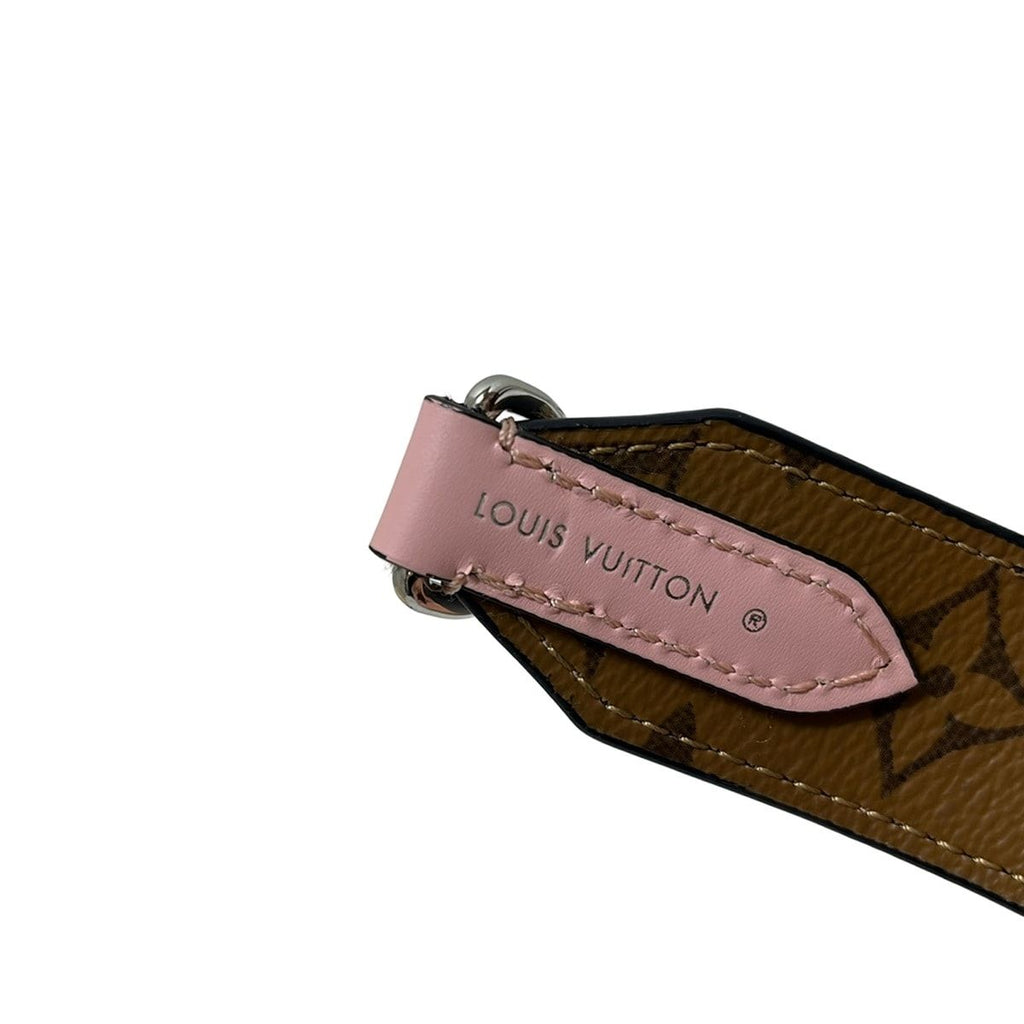 Louis Vuitton Shoulder Strap Monogram Reverse Leather Cowhide — view 3