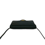 Saint Laurent YSL Logo Leather Shoulder Bag Pochette Crossbody Black — view 4