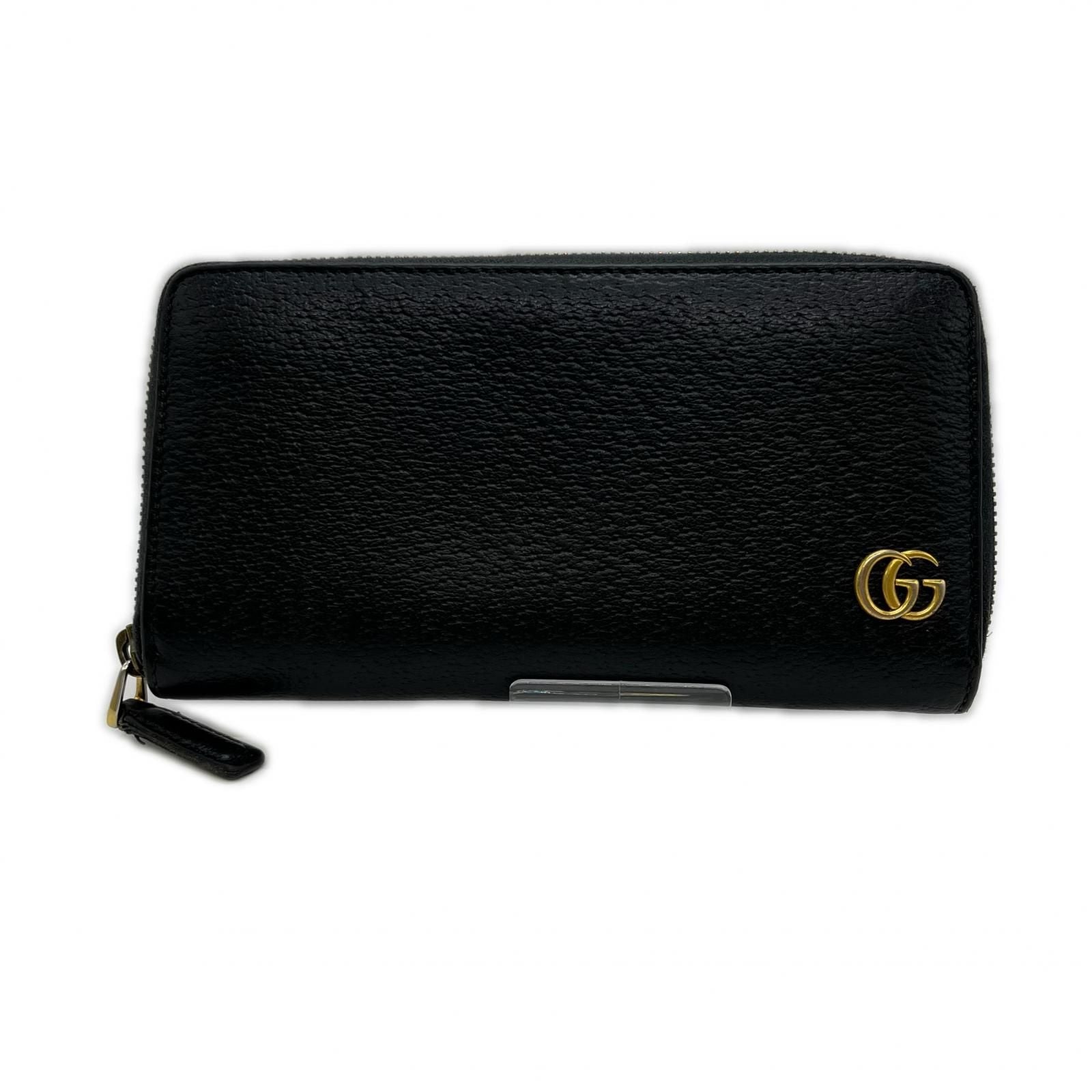 Gucci Zip Around Wallet Black